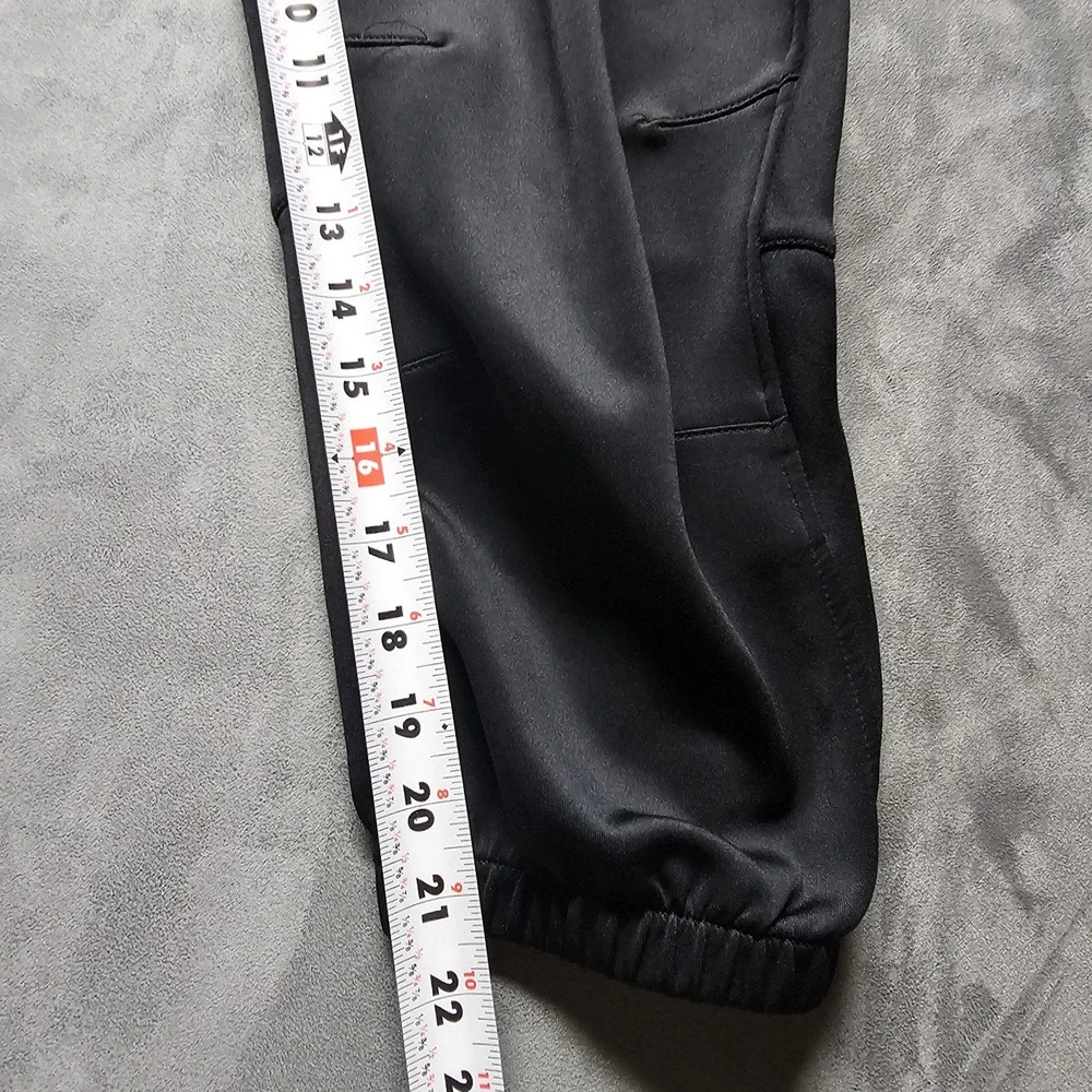 Easton‎ Mens XL Black Padded Baseball Sliding Pants Knicker Length Blue Logo